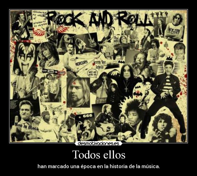 carteles rock desmotivaciones