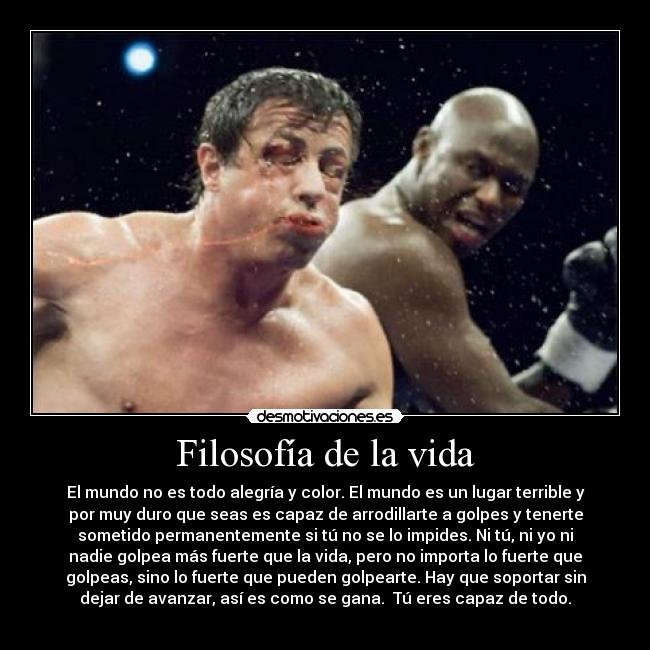 Filosofía de la vida - 