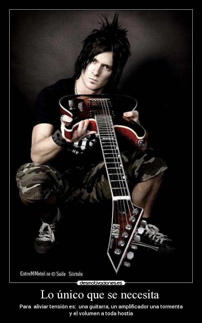 Lo único que se necesita -