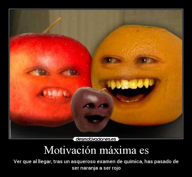 Motivación máxima es - 