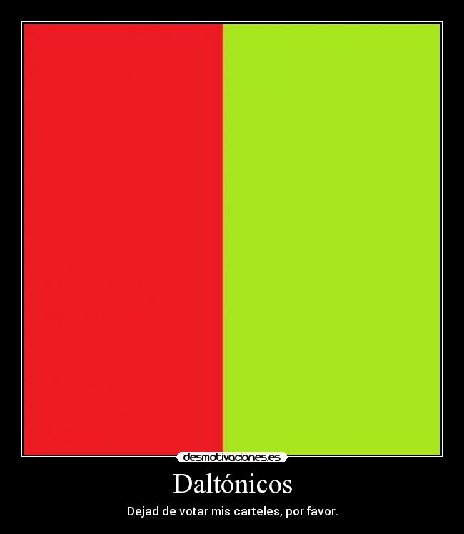Daltónicos -
