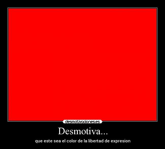 Desmotiva... -