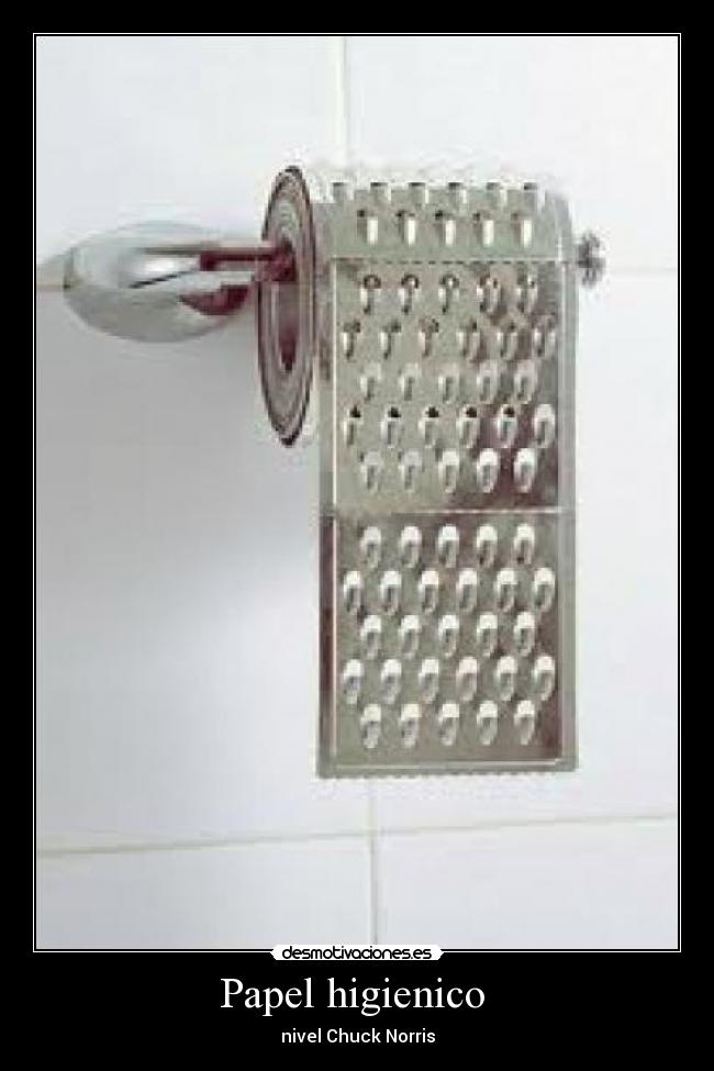 Papel higienico -