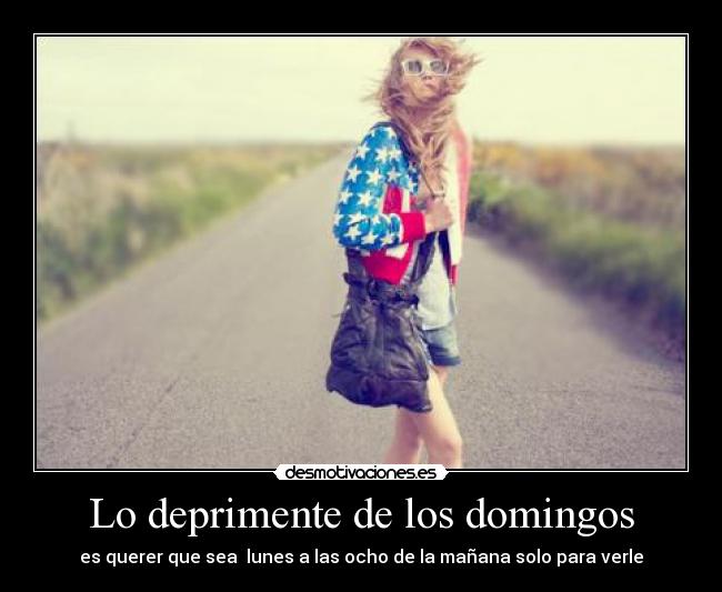 Lo deprimente de los domingos - 