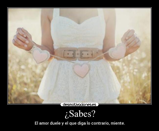 ¿Sabes? - 