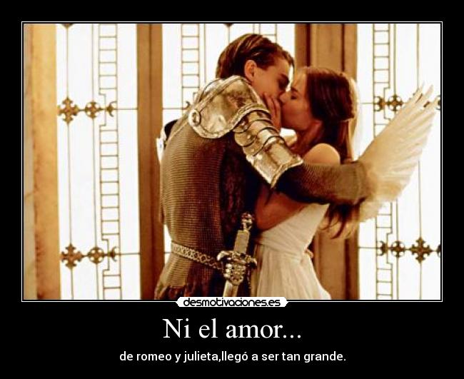 Ni el amor... -