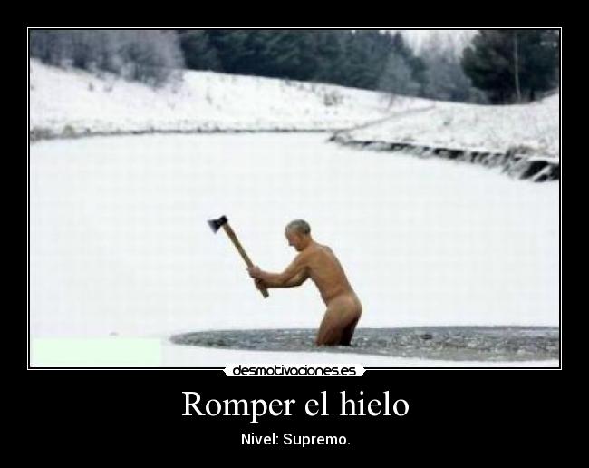 Romper el hielo - 