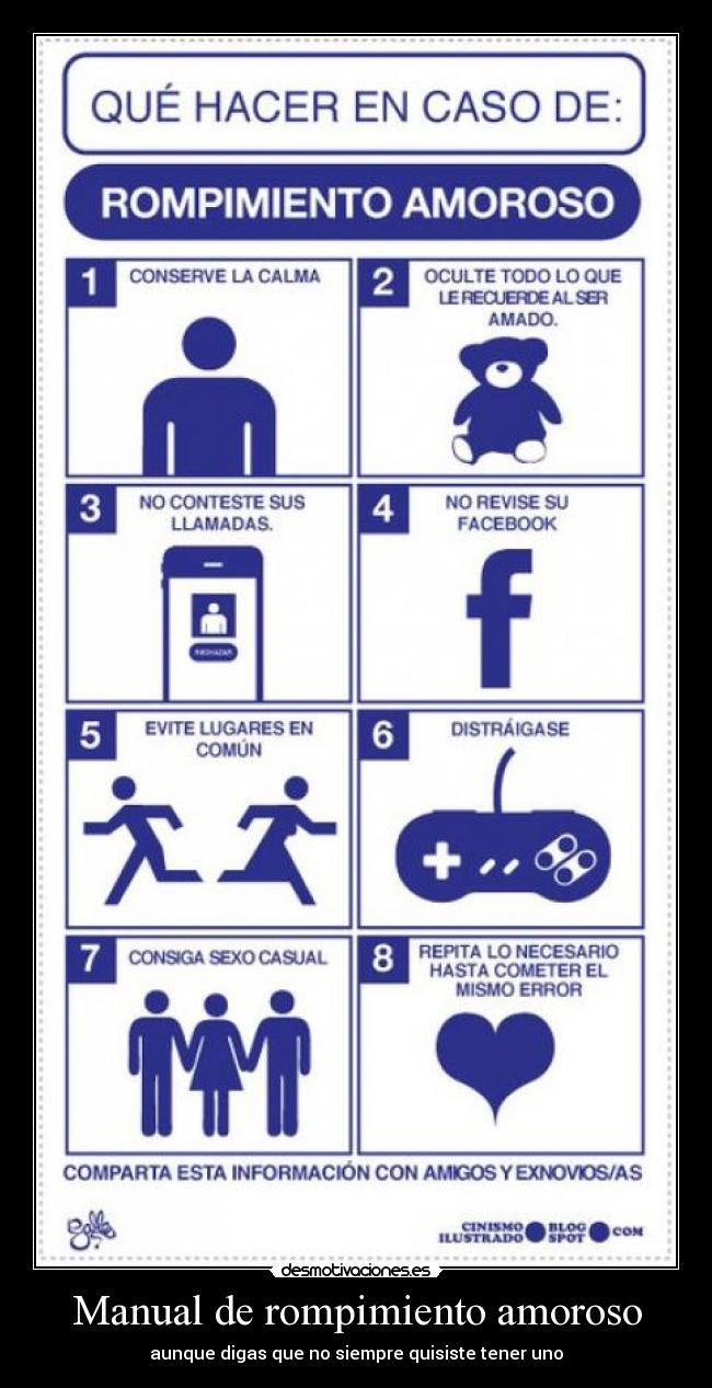 Manual de rompimiento amoroso - aunque digas que no siempre quisiste tener uno