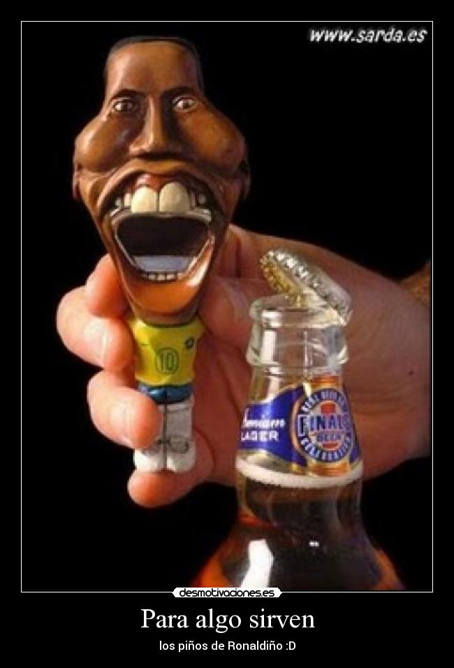 Para algo sirven - los piños de Ronaldiño :D