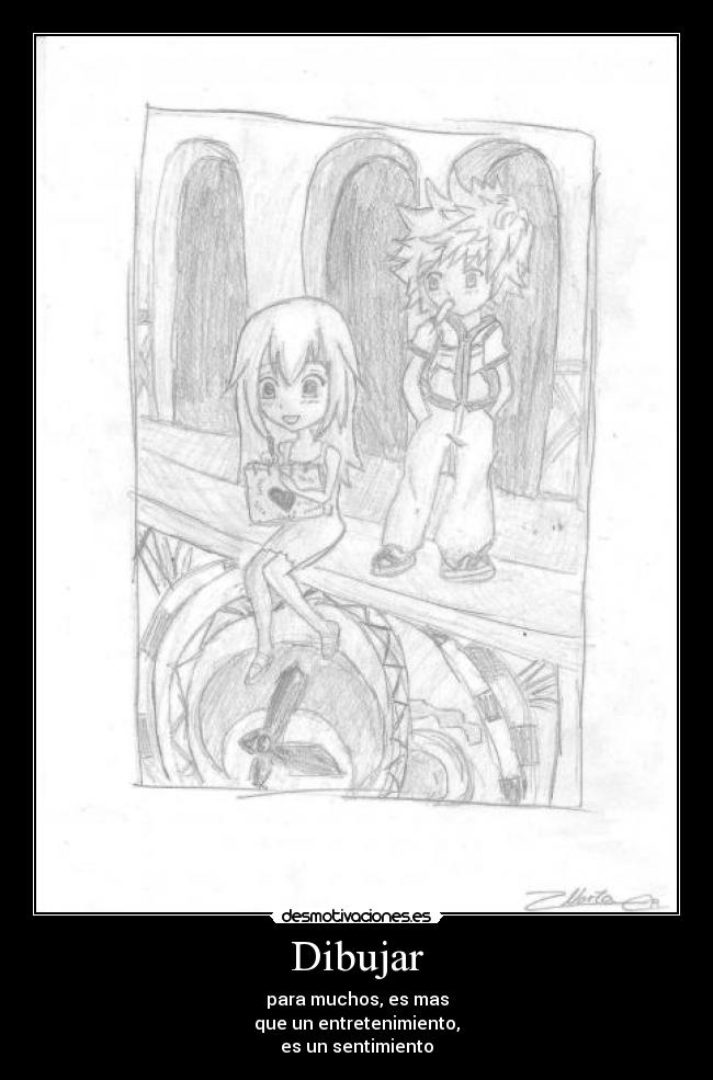 Dibujar - para muchos, es mas
que un entretenimiento,
es un sentimiento