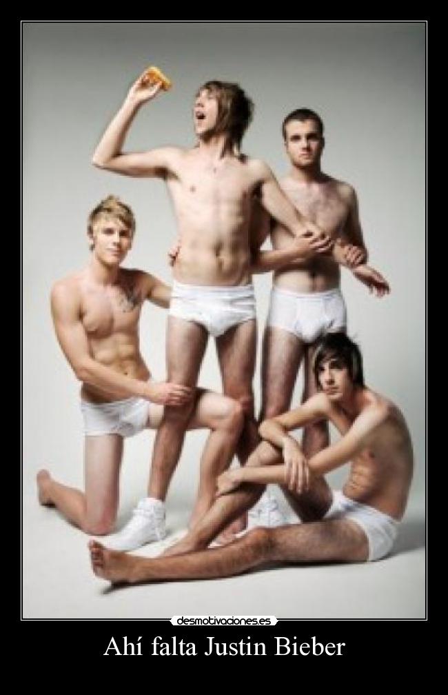 Ahí falta Justin Bieber -