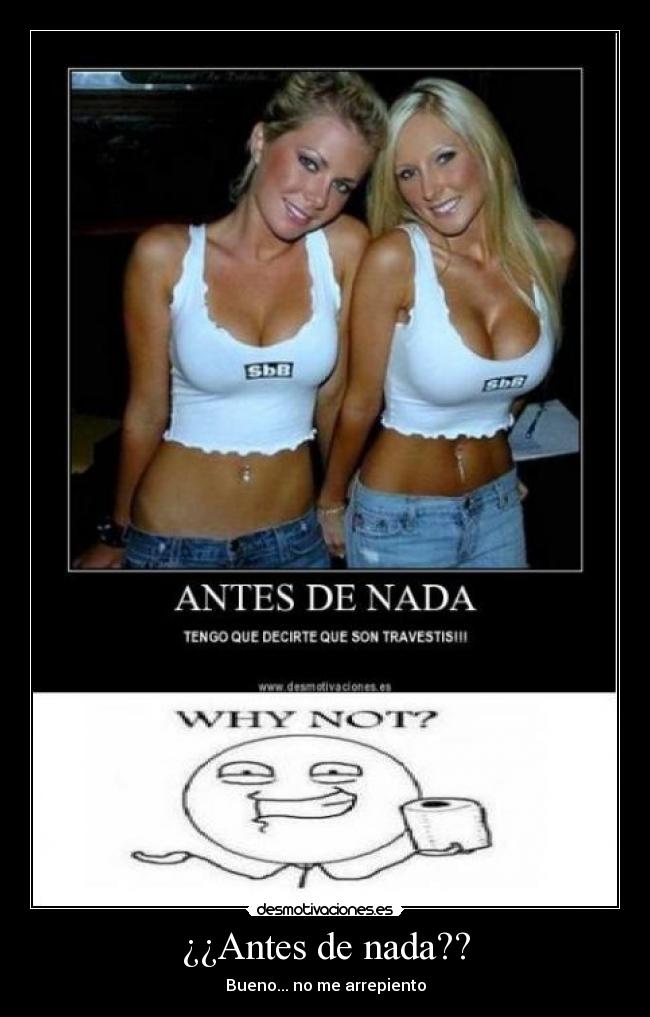 ¿¿Antes de nada?? - 