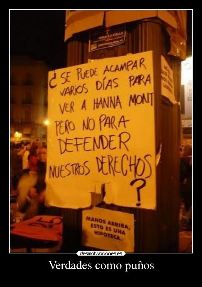 Verdades como puños - 