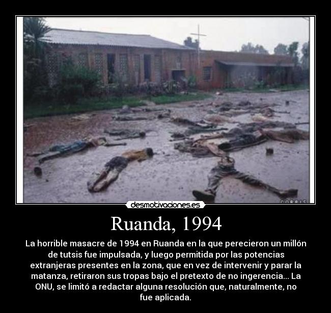 Ruanda, 1994 - 