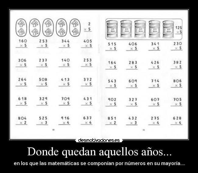 Donde quedan aquellos años... - 