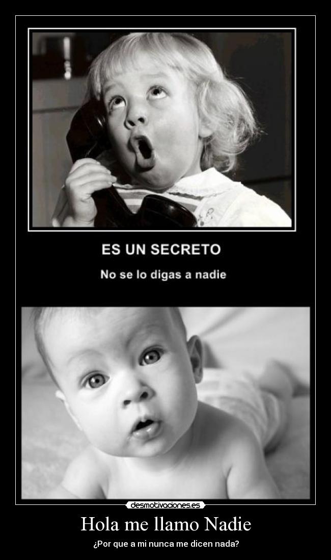 Hola me llamo Nadie - 