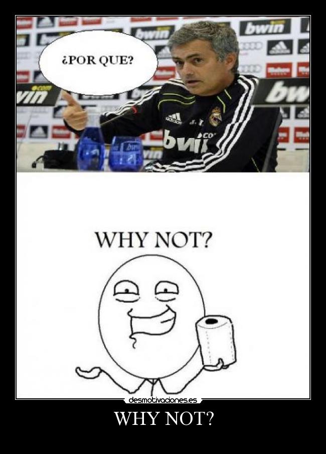 WHY NOT? - 