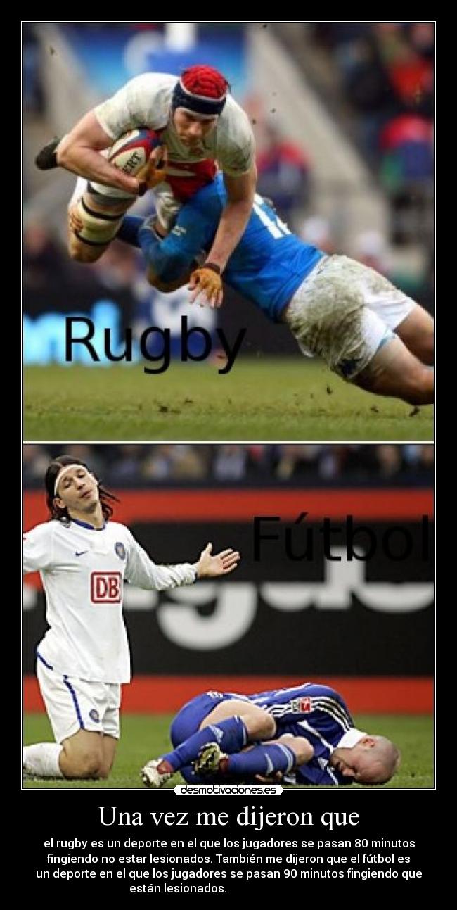 Una vez me dijeron que - 