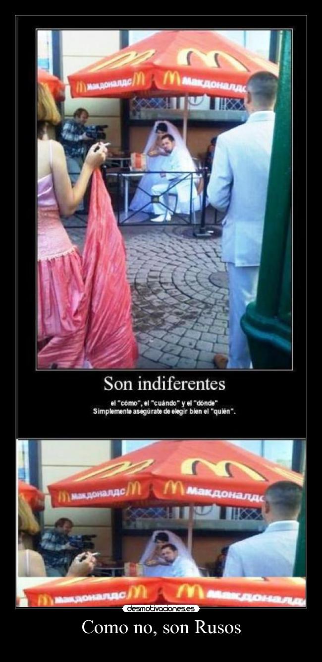 Como no, son Rusos - 
