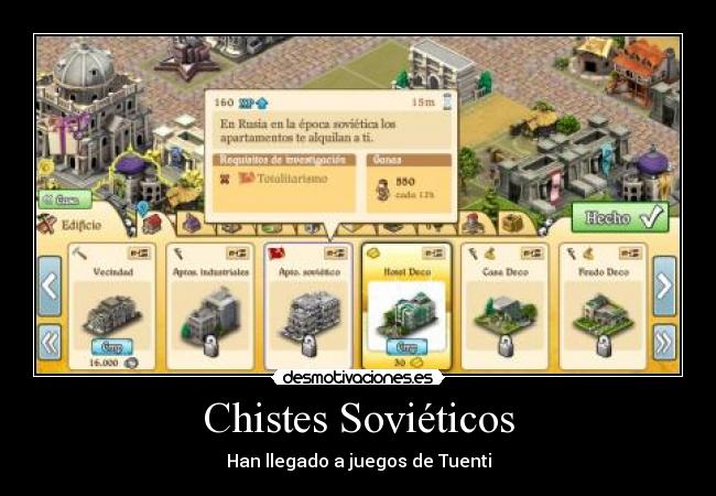 Chistes Soviéticos - Han llegado a juegos de Tuenti