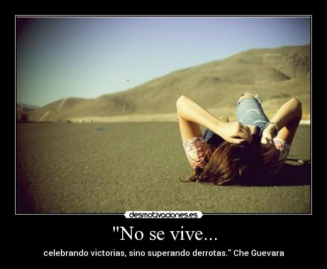 No se vive... - 