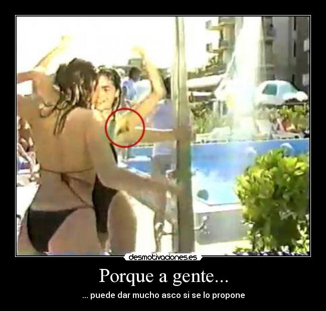 Porque a gente... - 