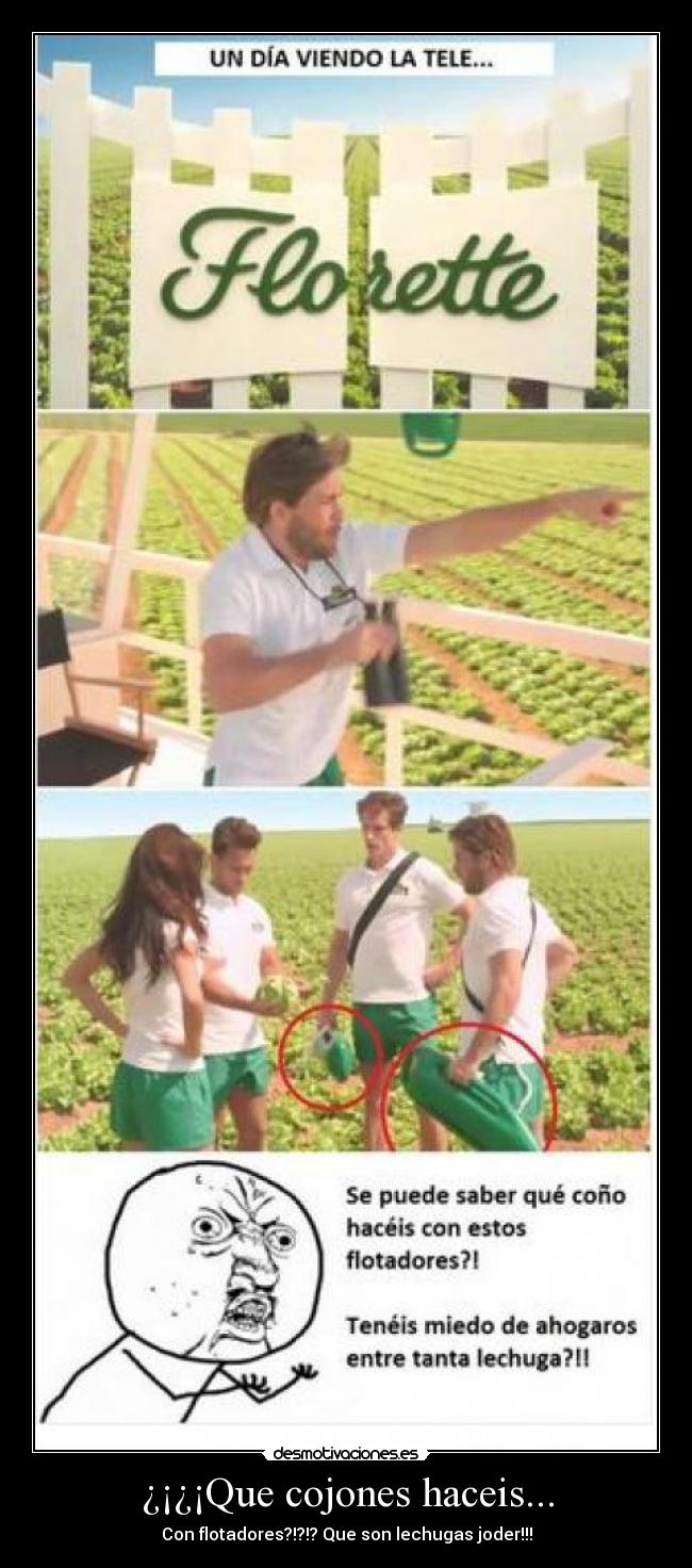 ¿¡¿¡Que cojones haceis... -