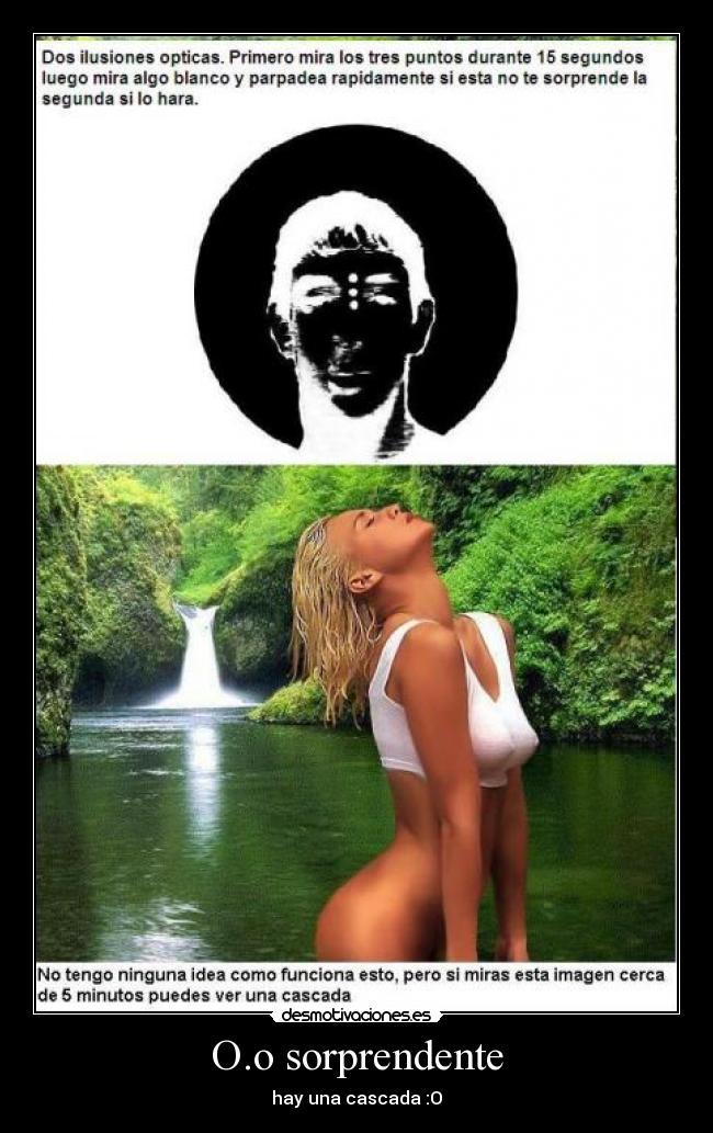 O.o sorprendente - hay una cascada :O