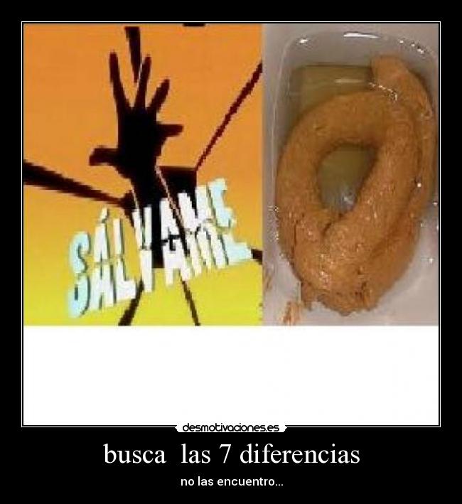 busca las 7 diferencias - no las encuentro...