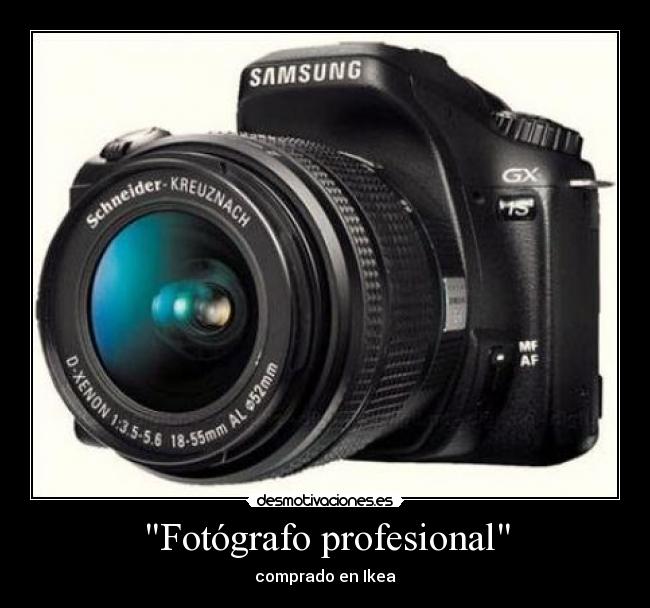 Fotógrafo profesional - 