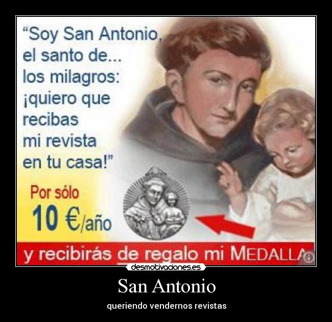 San Antonio - queriendo vendernos revistas