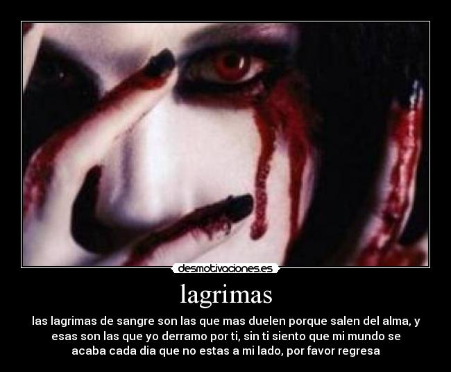 lagrimas -