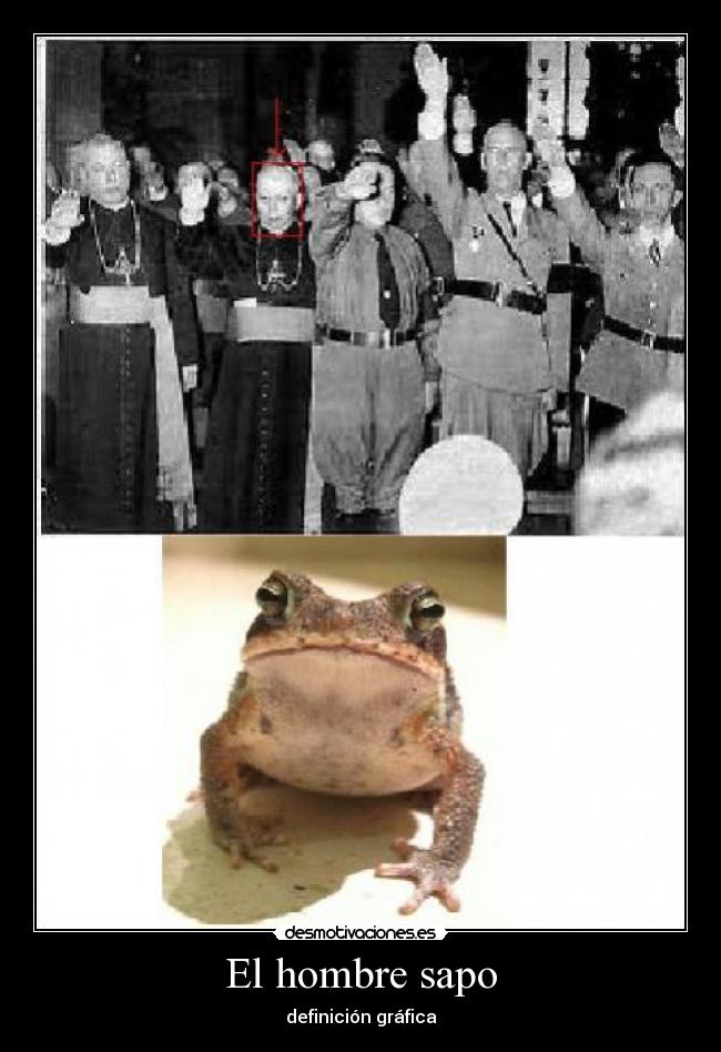 El hombre sapo - definición gráfica