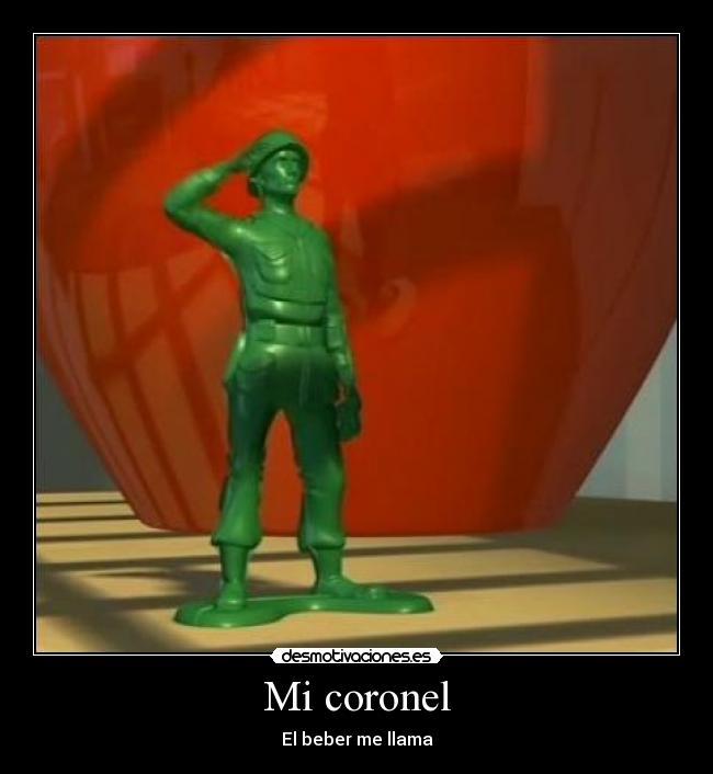 Mi coronel -