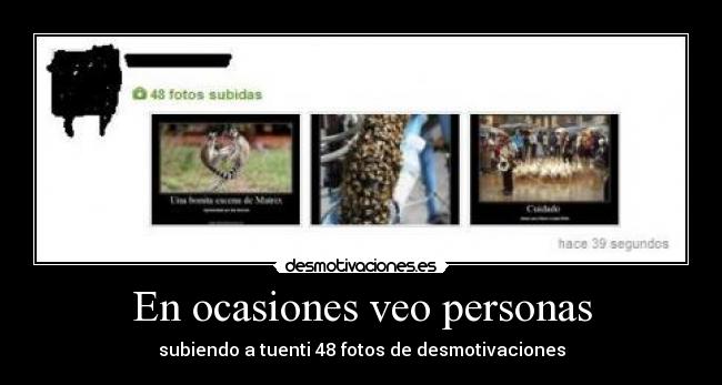 En ocasiones veo personas - 