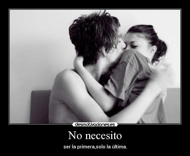 No necesito -