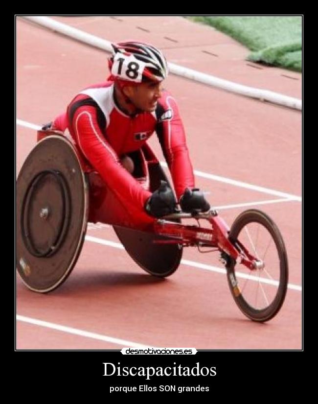 Discapacitados - porque Ellos SON grandes