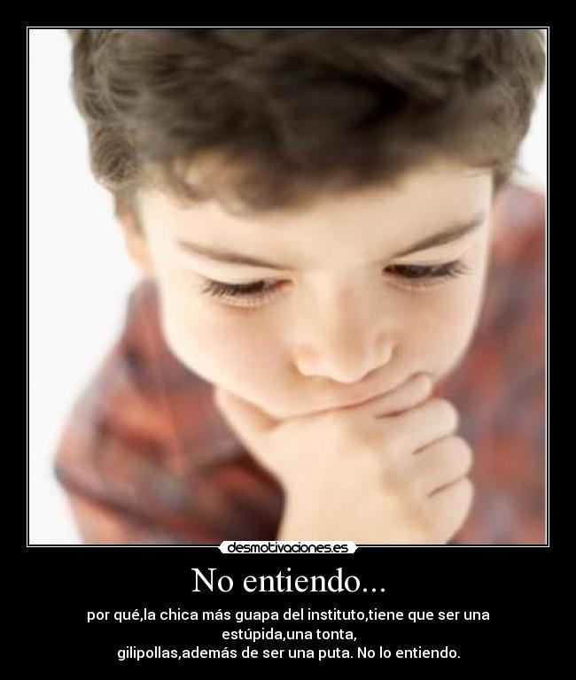 No entiendo... - 