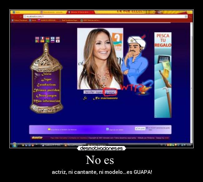 No es - actriz, ni cantante, ni modelo...es GUAPA!