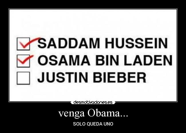 venga Obama... -