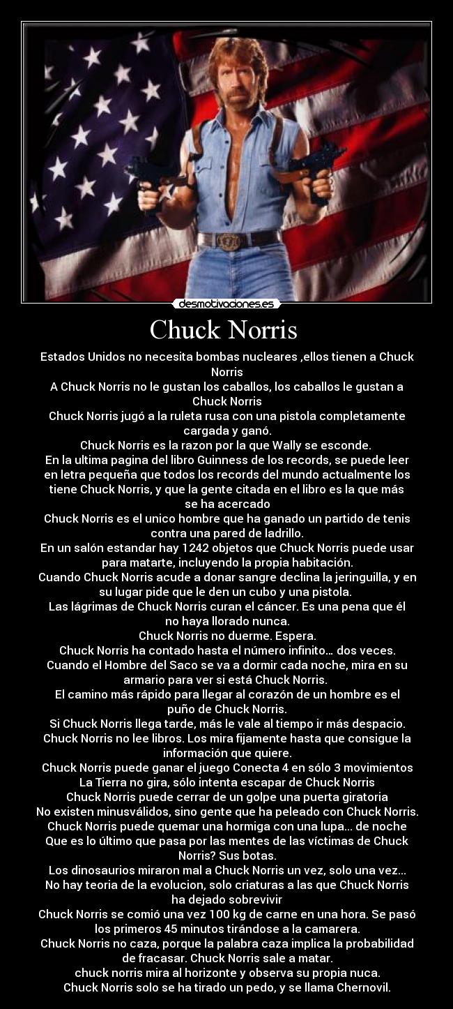 Chuck Norris  - 