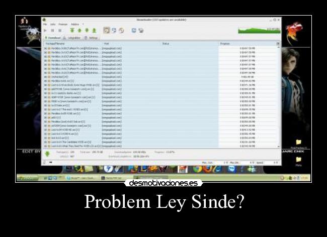 carteles ley sinde series problem desmotivaciones