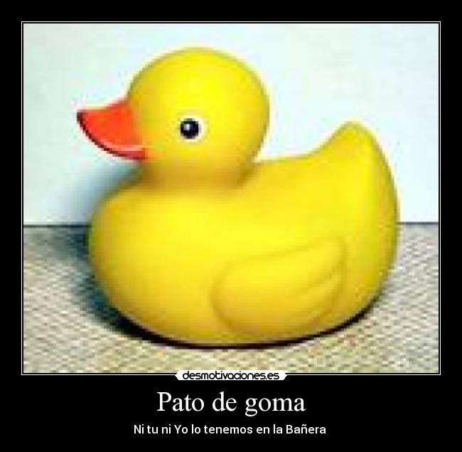 Pato de goma -
