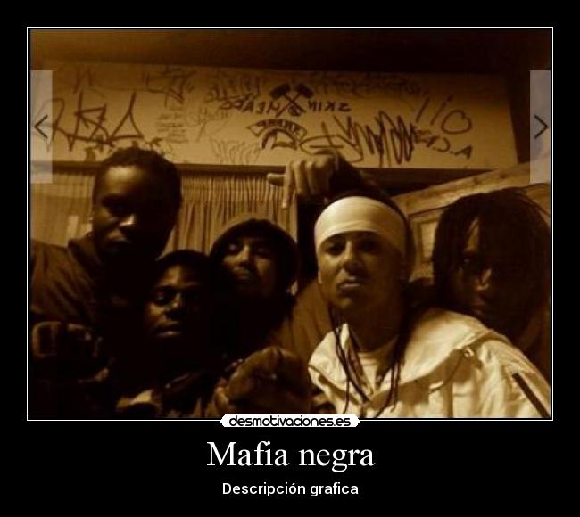 Mafia negra - Descripción grafica