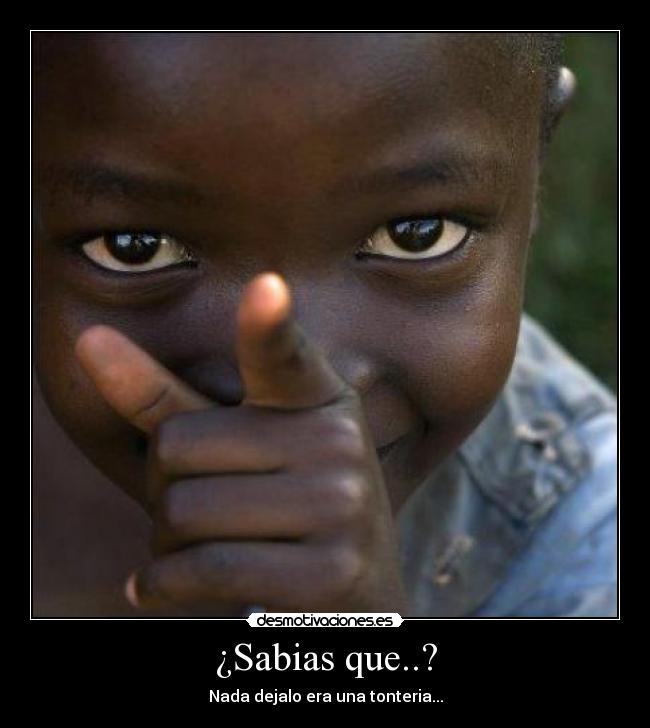 ¿Sabias que..? -
