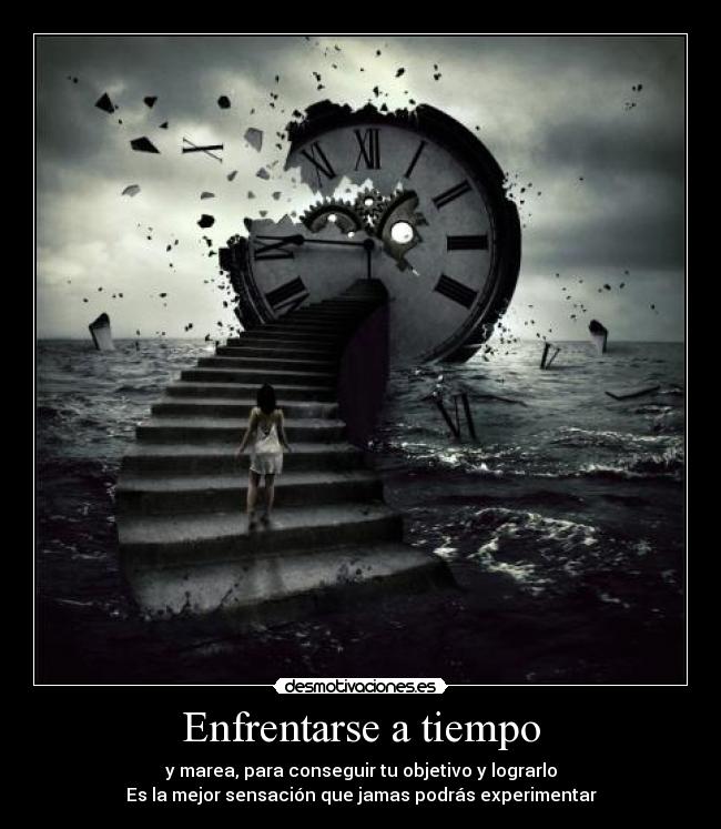 Enfrentarse a tiempo -