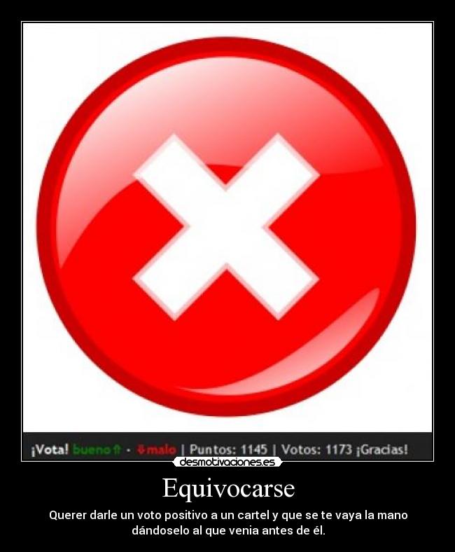 Equivocarse - 