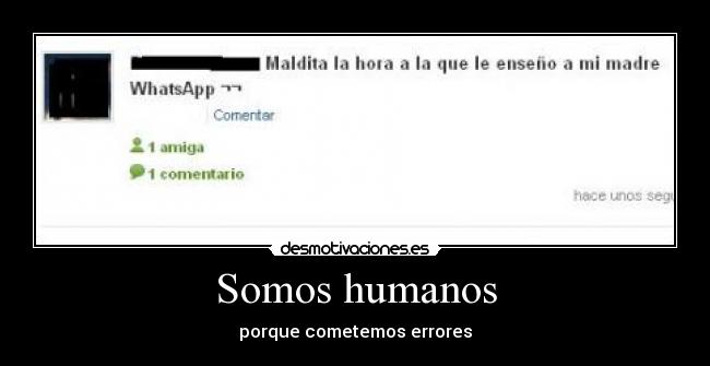 Somos humanos -