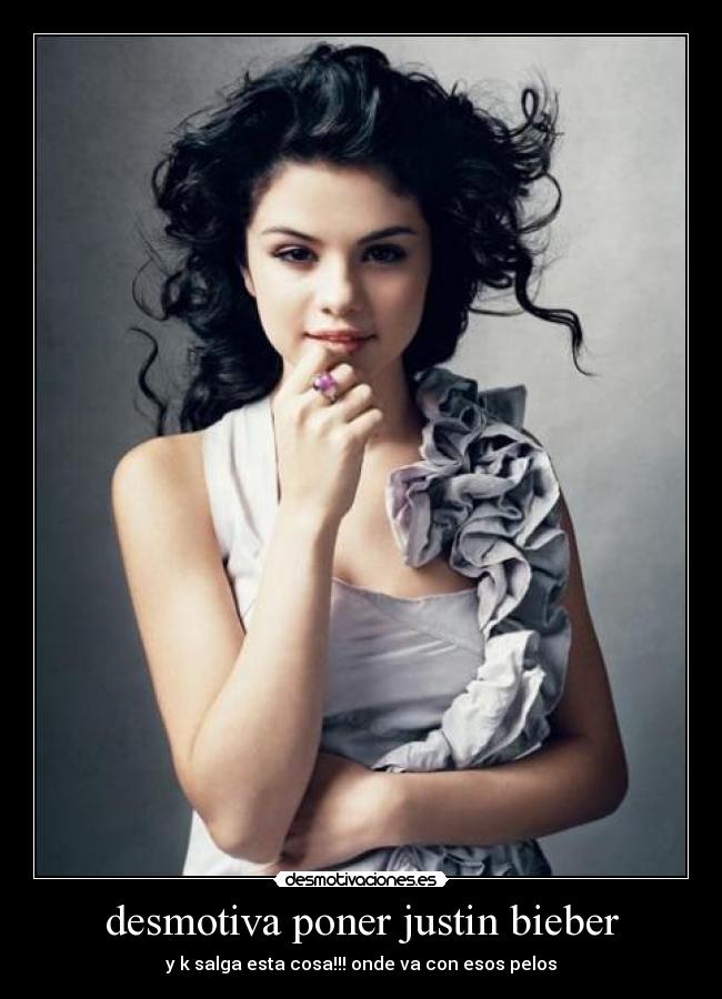 desmotiva poner justin bieber - 
