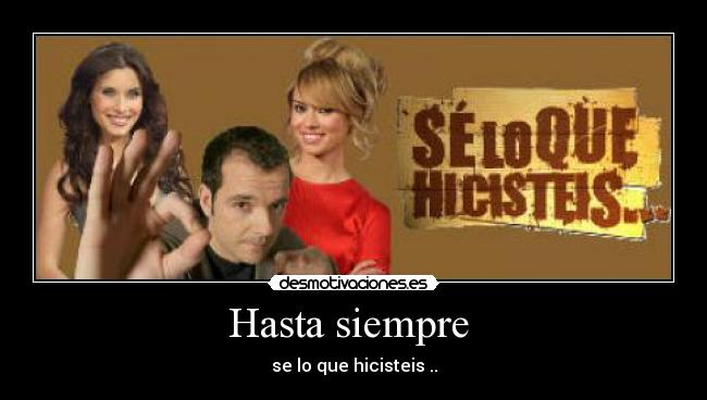 Hasta siempre  - 